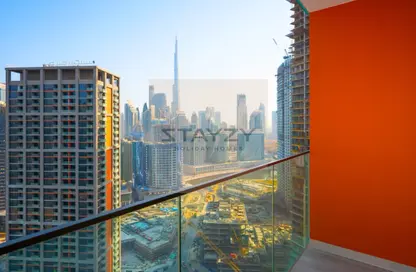 Apartment - Studio - 1 Bathroom for rent in Peninsula Five - Peninsula - Business Bay - Dubai