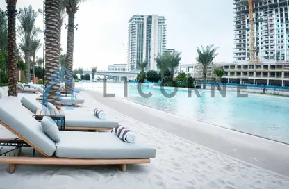 Pool image for: Apartment - 2 Bedrooms - 3 Bathrooms for sale in Vida Residences Creek Beach - Creek Beach - Dubai Creek Harbour (The Lagoons) - Dubai, Image 1