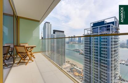Apartment - 1 Bedroom - 1 Bathroom for sale in Grand Bleu Tower 2 - EMAAR Beachfront - Dubai Harbour - Dubai