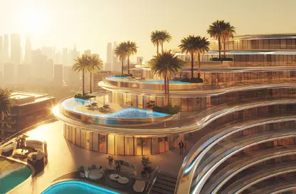 Apartment - 1 Bathroom for sale in Binghatti Aquarise - Business Bay - Dubai