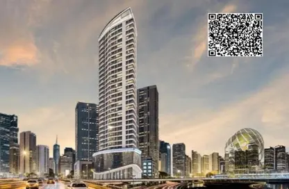 شقة - غرفة نوم - 2 حمامات للبيع في C1 برج - أبراج لؤلؤة عجمان - عجمان وسط المدينة - عجمان