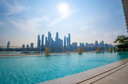 Apartment - 1 Bedroom - 1 Bathroom for rent in Marina Vista - EMAAR Beachfront - Dubai Harbour - Dubai