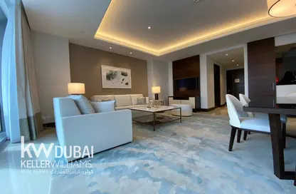 شقة - 2 غرف نوم - 3 حمامات للايجار في 1 فندق العنوان-سكاي فيو - أبراج العنوان سكاي فيو - دبي وسط المدينة - دبي