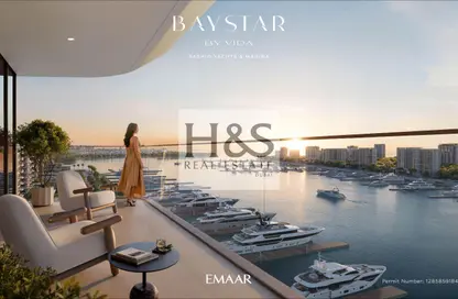 Apartment - 3 Bedrooms - 4 Bathrooms for sale in Baystar by Vida - Mina Rashid - Dubai