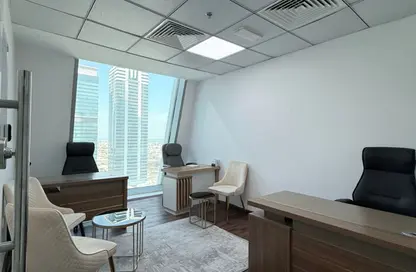 Business Centre - Studio - 4 Bathrooms for rent in Iris Bay - Business Bay - Dubai