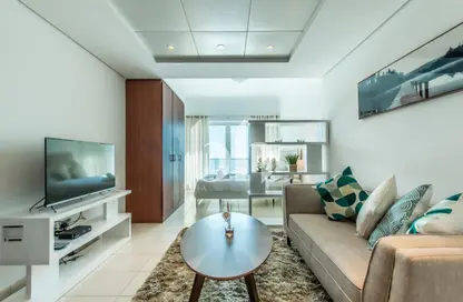 Apartment - Studio - 1 Bathroom for rent in Lake View Tower - JLT Cluster B - Jumeirah Lake Towers - Dubai