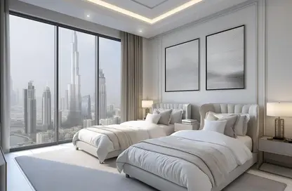 Apartment - 1 Bedroom - 2 Bathrooms for sale in Tiger Sky Tower - Business Bay - Dubai