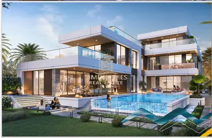 Pool image for: Townhouse - 3 Bedrooms - 4 Bathrooms for sale in Damac Lagoons - Dubai, Image 1