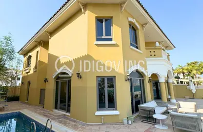 Villa - 5 Bedrooms - 6 Bathrooms for rent in Garden Homes Frond C - Garden Homes - Palm Jumeirah - Dubai