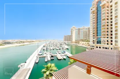 Apartment - Studio - 1 Bathroom for rent in Palm Views East - Palm Views - Palm Jumeirah - Dubai