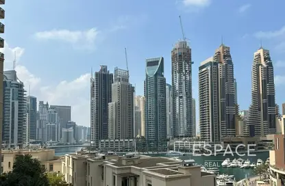 Apartment - 3 Bedrooms - 3 Bathrooms for rent in Al Mass Tower - Emaar 6 Towers - Dubai Marina - Dubai