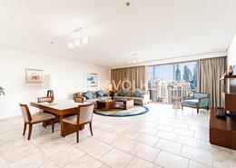 Hotel and Hotel Apartment - 2 bedrooms - 3 bathrooms for rent in Blue Beach Tower - Jumeirah Beach Residence - Dubai