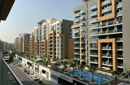 Apartment - Studio - 1 Bathroom for rent in Azizi Riviera 43 - AZIZI Riviera - Meydan One - Meydan - Dubai