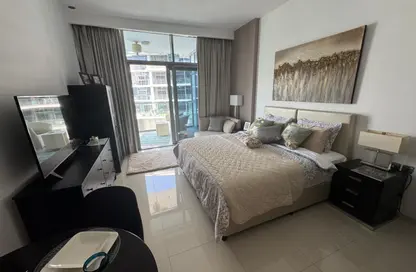 Apartment - Studio - 1 Bathroom for rent in Golf Veduta B - Golf Veduta Hotel Apartments - DAMAC Hills - Dubai