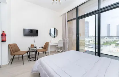 Apartment - Studio - 1 Bathroom for rent in Azizi Riviera 20 - Meydan One - Meydan - Dubai