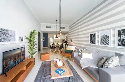 Apartment - 1 Bedroom - 2 Bathrooms for rent in The Atlantic - Dubai Marina - Dubai