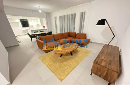 Living / Dining Room image for: Apartment - 2 Bedrooms - 3 Bathrooms for rent in Asayel - Madinat Jumeirah Living - Umm Suqeim - Dubai, Image 1