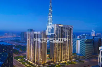 Outdoor Building image for: Apartment - 2 Bedrooms - 2 Bathrooms for sale in The Edge - Business Bay - Dubai, Image 1