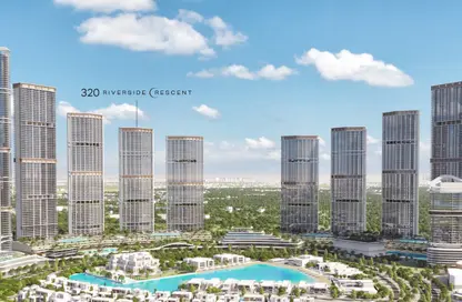 Apartment - 2 Bedrooms - 3 Bathrooms for sale in 320 Riverside Crescent - Sobha Hartland II - Bukadra - Dubai