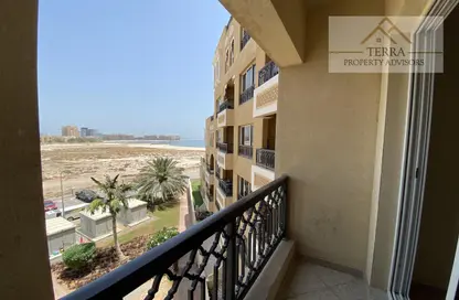 Balcony image for: Apartment - 1 Bathroom for sale in Kahraman - Bab Al Bahar - Al Marjan Island - Ras Al Khaimah, Image 1