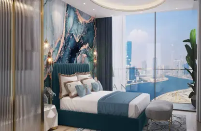 Apartment - Studio - 1 Bathroom for sale in Chic Tower - Business Bay - Dubai