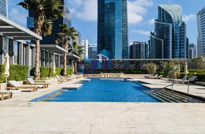 Apartment - 1 Bedroom - 2 Bathrooms for rent in Tiara West Tower - Business Bay - Dubai
