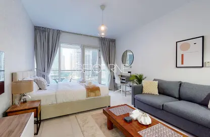 Apartment - Studio - 1 Bathroom for rent in Dubai Arch - JLT Cluster G - Jumeirah Lake Towers - Dubai