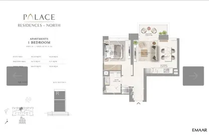 Apartment - 1 Bedroom - 2 Bathrooms for sale in Palace Residences - North - Dubai Creek Harbour (The Lagoons) - Dubai