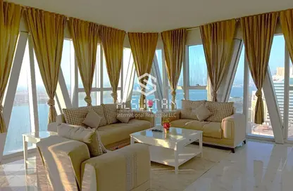 شقة - 3 غرف نوم - 3 حمامات للايجار في برج الجزيرة - شارع الكورنيش - أبوظبي