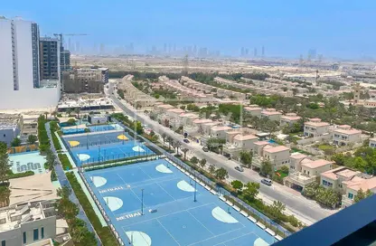 Apartment - 1 Bathroom for rent in Binghatti Azure - Jumeirah Village Circle - Dubai