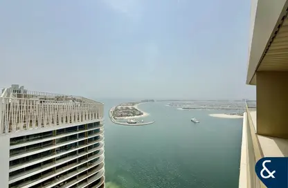 شقة - غرفة نوم - 1 حمام للايجار في جراند بلو تاور 1 - إعمار بيتشفرونت - دبي هاربور - دبي