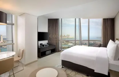 Hotel  and  Hotel Apartment - Studio - 1 Bathroom for rent in Etihad Tower 1 - Etihad Towers - Corniche Road - Abu Dhabi