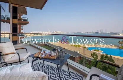 Apartment - 1 Bedroom - 2 Bathrooms for rent in Aquamarine - Tiara Residences - Palm Jumeirah - Dubai Apartment - 1 Bedroom - 2 Bathrooms for rent in Aquamarine - Tiara Residences - Palm Jumeirah - Dubai