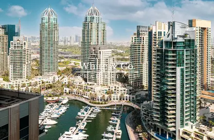 Apartment - 2 Bedrooms - 3 Bathrooms for rent in No.9 - Dubai Marina - Dubai