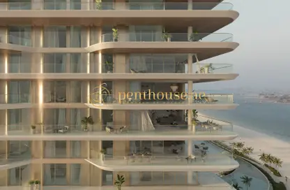 Outdoor Building image for: Apartment - 2 Bedrooms - 3 Bathrooms for sale in Serenia Living Tower 1 - Serenia Living - Palm Jumeirah - Dubai, Image 1