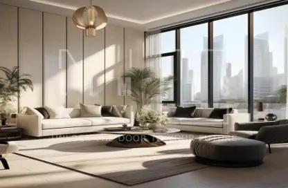 صورة لـ غرفة المعيشة شقة - 3 غرف نوم - 4 حمامات للبيع في أوليفيا ريزيدينسز - مجمع دبي للإستثمار - دبي ، صورة رقم 1