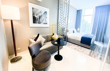 Apartment - Studio - 1 Bathroom for rent in DAMAC Maison Privé - Business Bay - Dubai
