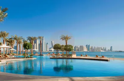 Apartment - 2 Bedrooms - 3 Bathrooms for rent in The Fairmont Palm Residences - Palm Jumeirah - Dubai