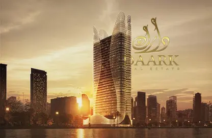 Apartment - Studio - 1 Bathroom for sale in Binghatti Skyhall - Business Bay - Dubai