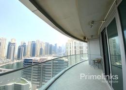Balcony image for: Apartment - 3 bedrooms - 4 bathrooms for sale in The Waves Tower A - The Waves - Dubai Marina - Dubai, Image 1