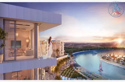 Apartment - Studio - 1 Bathroom for sale in Bluebay Walk - Ajmal Makan City - Sharjah Waterfront City - Sharjah