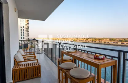 Apartment - 3 Bedrooms - 3 Bathrooms for rent in Waters Edge - Yas Island - Abu Dhabi