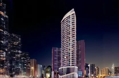 Apartment - 2 Bedrooms - 3 Bathrooms for sale in Tower C1 - Ajman Pearl Towers - Ajman Downtown - Ajman