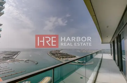 Balcony image for: Apartment - 3 Bedrooms - 4 Bathrooms for sale in Beach Vista - EMAAR Beachfront - Dubai Harbour - Dubai, Image 1