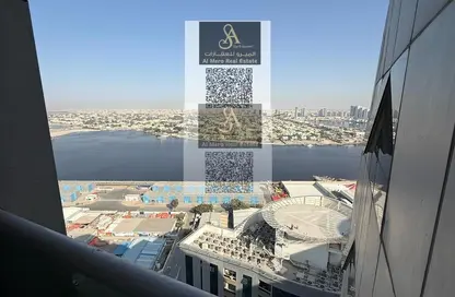 شقة - غرفة نوم - 2 حمامات للبيع في أورينت تاور 2 - أورينت تاور - البستان - عجمان