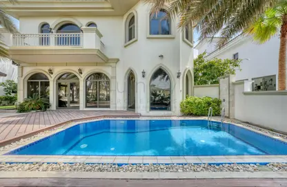 Villa - 4 Bedrooms - 5 Bathrooms for rent in Garden Homes Frond L - Garden Homes - Palm Jumeirah - Dubai
