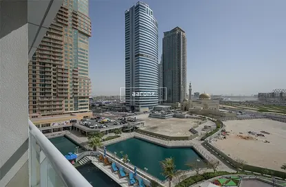 النزل و الشقق الفندقية - 1 حمام للبيع في برج لاجونا - (JLT) مجمع A - أبراج بحيرة الجميرا - دبي