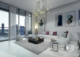 Living Room image for: Apartment - 1 bedroom - 1 bathroom for sale in The Paragon by IGO - Business Bay - Dubai, Image 1
