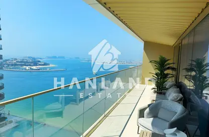 شقة - 2 غرف نوم - 2 حمامات للايجار في جراند بلو تاور 1 - إعمار بيتشفرونت - دبي هاربور - دبي