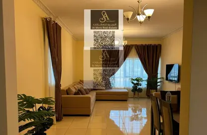 Apartment - 2 Bedrooms - 2 Bathrooms for sale in Orient Tower 1 - Orient Towers - Al Bustan - Ajman